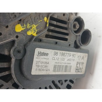 Recambio de alternador para peugeot 208 i (ca_, cc_) 1.2 vti 82 referencia OEM IAM 9818677980 1608064580 tg12c261