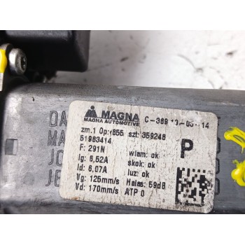 Recambio de elevalunas delantero derecho para alfa romeo mito (955_) 1.3 multijet (955axt1a) referencia OEM IAM 0000051983414 3j