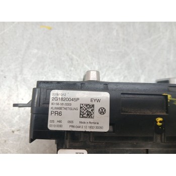 Recambio de mando calefaccion / aire acondicionado para volkswagen polo vi (aw1, bz1, ae1) 1.6 tdi referencia OEM IAM 2G1820045P