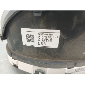 Recambio de cuadro instrumentos para kia rio 1.0 t-gdi hybrid referencia OEM IAM 94033h8660  