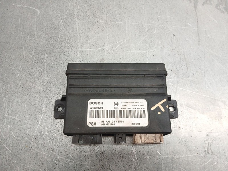 Recambio de modulo electronico para peugeot 407 (6d_) 2.0 hdi (6drhrh) referencia OEM IAM 0263004203 9663821780 