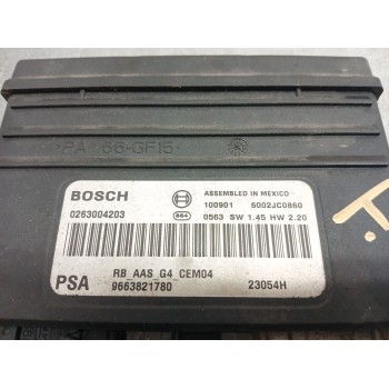 Recambio de modulo electronico para peugeot 407 (6d_) 2.0 hdi (6drhrh) referencia OEM IAM 0263004203 9663821780 