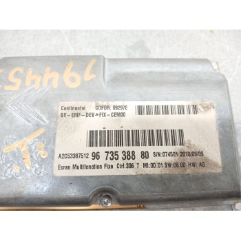 Recambio de sistema audio / radio cd para peugeot 407 (6d_) 2.0 hdi (6drhrh) referencia OEM IAM 9673538880 a2c53387512 