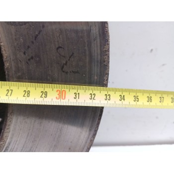 Recambio de disco freno delantero izquierdo para porsche cayenne (9pa) 3.2 referencia OEM IAM 95535140141  