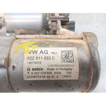 Recambio de motor arranque para seat ibiza v (kj1, kjg) 1.0 tsi referencia OEM IAM 02Z911024 02z911022c 