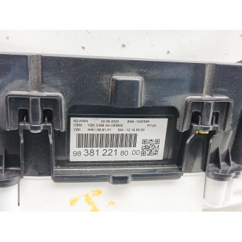 Recambio de cuadro instrumentos para opel combo furgoneta/monovolumen (k9) 1.5 d referencia OEM IAM 9838122180  