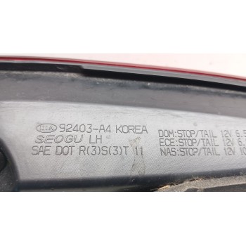 Recambio de piloto trasero izquierdo interior para kia carens iv 1.6 gdi referencia OEM IAM 92403A4120 92403a4110 