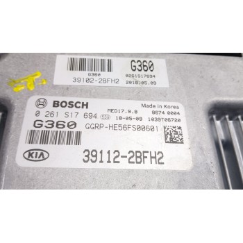 Recambio de centralita motor uce para kia carens iv 1.6 gdi referencia OEM IAM 391122bfh2 0261s17694 