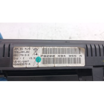 Recambio de cuadro instrumentos para renault scénic ii (jm0/1_) 1.9 dci (jm0g, jm12, jm1g, jm2c) referencia OEM IAM p8200494955a