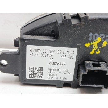 Recambio de resistencia calefaccion para mini mini (f56) cooper referencia OEM IAM 64119301594  