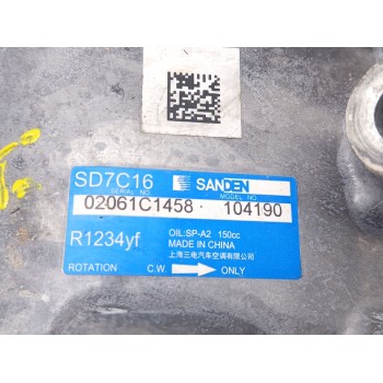 Recambio de compresor aire acondicionado para omoda 5 referencia OEM IAM 301000210AA sd7c16 02613D7458