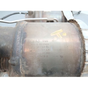 Recambio de filtro de particulas para volkswagen polo vi (aw1, bz1, ae1) 1.6 tdi referencia OEM IAM 04L131678NX 04l131723el 