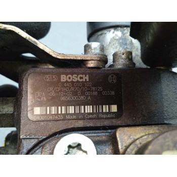 Recambio de bomba inyeccion para ford fiesta (cbk) ambiente referencia OEM IAM 9656300380 0445010102 