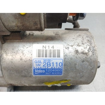 Recambio de motor arranque para kia carens iv 1.6 gdi referencia OEM IAM 361002B102 361002b110 
