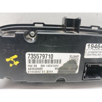 Recambio de mando climatizador para fiat 500 l (330) basic referencia OEM IAM 735579710  