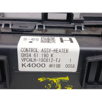 Recambio de mando climatizador para mazda 6 station wagon (gj, gl) 2.2 d referencia OEM IAM k40004h18b ghs461190k 