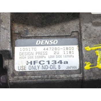 Recambio de compresor aire acondicionado para iveco daily vi caja/chasis 33s16, 35s16, 35c16, 40c16, 50c16 referencia OEM IAM 44