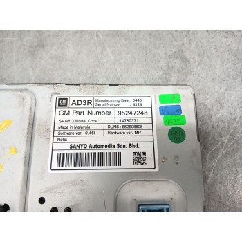 Recambio de pantalla multifuncion para opel astra j (p10) 1.6 cdti (68) referencia OEM IAM 95247248  