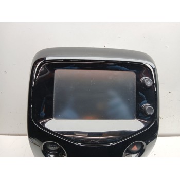 Recambio de pantalla multifuncion para peugeot 108 1.0 vti referencia OEM IAM 861400h010  
