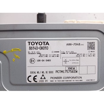 Recambio de pantalla multifuncion para peugeot 108 1.0 vti referencia OEM IAM 861400h010  