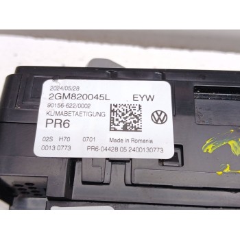 Recambio de mando calefaccion / aire acondicionado para volkswagen t-cross (c11, d31) 1.0 tsi referencia OEM IAM 2gm820045l  