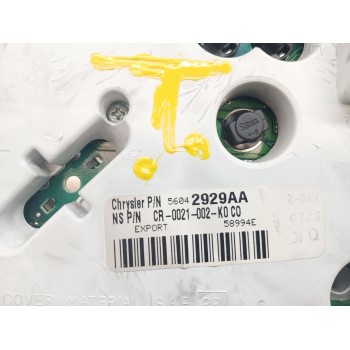 Recambio de cuadro instrumentos para jeep grand cherokee ii (wj, wg) 4.0 4x4 referencia OEM IAM 56042929aa  