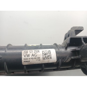 Recambio de radiador agua para volkswagen t-cross (c11, d31) 1.0 tsi referencia OEM IAM 2Q0121253K  