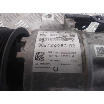 Recambio de compresor aire acondicionado para peugeot 3008 style referencia OEM IAM 9827552280  