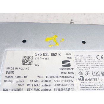 Recambio de sistema navegacion gps para seat arona (kj7, kjp) 1.0 tsi referencia OEM IAM 575035862k  