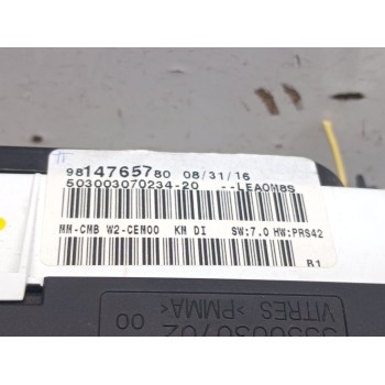 Recambio de cuadro instrumentos para peugeot 508 sw i (8e_) 2.0 bluehdi 150 referencia OEM IAM 9814765780 9814039880 