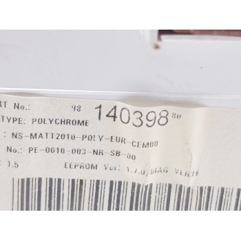 Recambio de cuadro instrumentos para peugeot 508 sw i (8e_) 2.0 bluehdi 150 referencia OEM IAM 9814765780 9814039880 