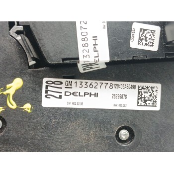 Recambio de mando climatizador para opel meriva b cosmo referencia OEM IAM 13360099 13362778 
