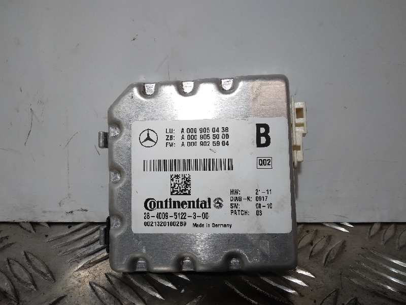 Recambio de camara para mercedes-benz clase cla (w117) cla 220 cdi (117.303) referencia OEM IAM A0009050438  