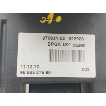 Recambio de caja reles / fusibles para peugeot 3008 i monospace (0u_) 1.6 hdi referencia OEM IAM 9666527590  