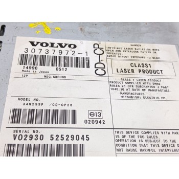 Recambio de sistema audio / radio cd para volvo xc90 i (275) d5 awd referencia OEM IAM 307379721  