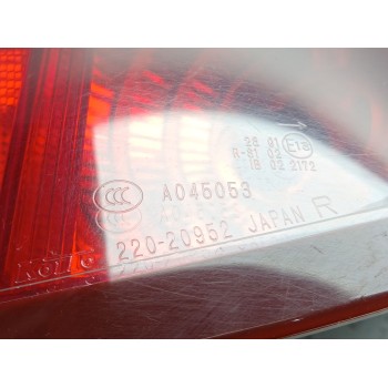 Recambio de piloto trasero derecho para subaru outback (bp) 2.0 d awd (bpd) referencia OEM IAM 22020952  