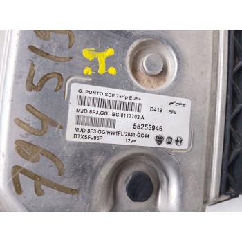Recambio de centralita motor uce para fiat punto (199_) 1.3 d multijet referencia OEM IAM 55255946  