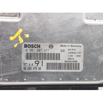 Recambio de centralita motor uce para peugeot 206 hatchback (2a/c) 1.6 16v referencia OEM IAM 9650347980 0261207477 