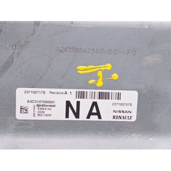 Recambio de centralita motor uce para renault captur ii experience referencia OEM IAM 237103707s 237103717s 