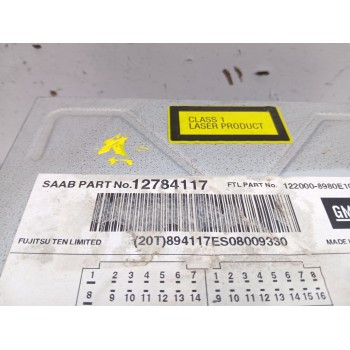 Recambio de sistema audio / radio cd para saab 9-3 sport sedán linear sport referencia OEM IAM 12784117  