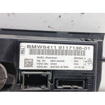 Recambio de mando calefaccion / aire acondicionado para bmw 3 (e90) 320 d referencia OEM IAM 64119117136  