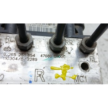 Recambio de abs para nissan qashqai i (j10, nj10) 2.0 referencia OEM IAM 47660br00c 0265251854 