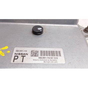 Recambio de centralita motor uce para nissan qashqai i (j10, nj10) 2.0 referencia OEM IAM mec951110  