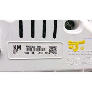 Recambio de cuadro instrumentos para honda hr-v (ru) 1.5 (ru1) referencia OEM IAM 78100t8kg930m1 mx2575205960 