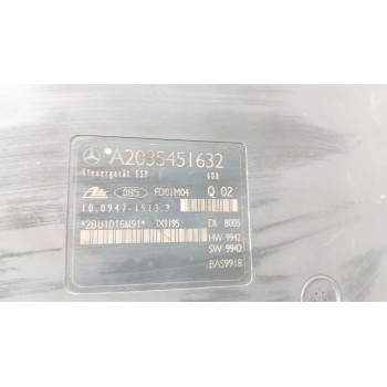 Recambio de abs para mercedes-benz clase c (w203) c 240 (203.061) referencia OEM IAM a2035451632 a0044310512 10020402904