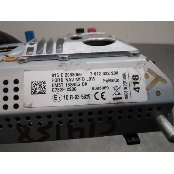 Recambio de display para ford c-max 1.6 tdci cat referencia OEM IAM 7612032200 EM5T18B955DA C7E3F2200