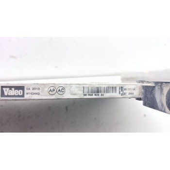 Recambio de condensador aire acondicionado para citroën c4 cactus 1.2 thp 110 referencia OEM IAM 9683682980  