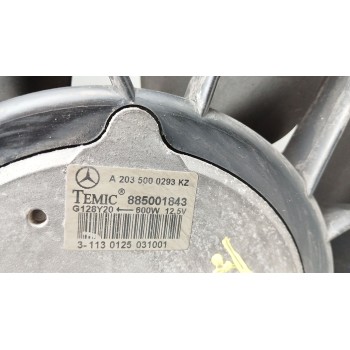 Recambio de electroventilador para mercedes-benz clase c (w203) c 270 cdi (203.016) referencia OEM IAM   