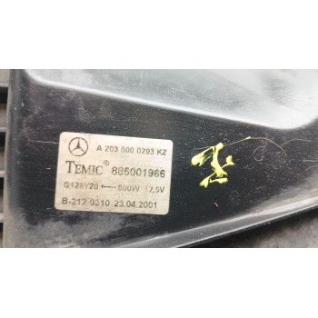 Recambio de electroventilador para mercedes-benz clase c (w203) c 240 (203.061) referencia OEM IAM 2035001093 885001843 a2035000