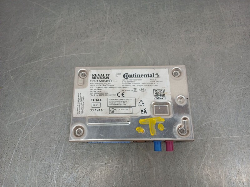 Recambio de modulo electronico para renault captur ii (hf_) 1.0 tce 90 eco-g (hfm6) referencia OEM IAM 2591a9645r  